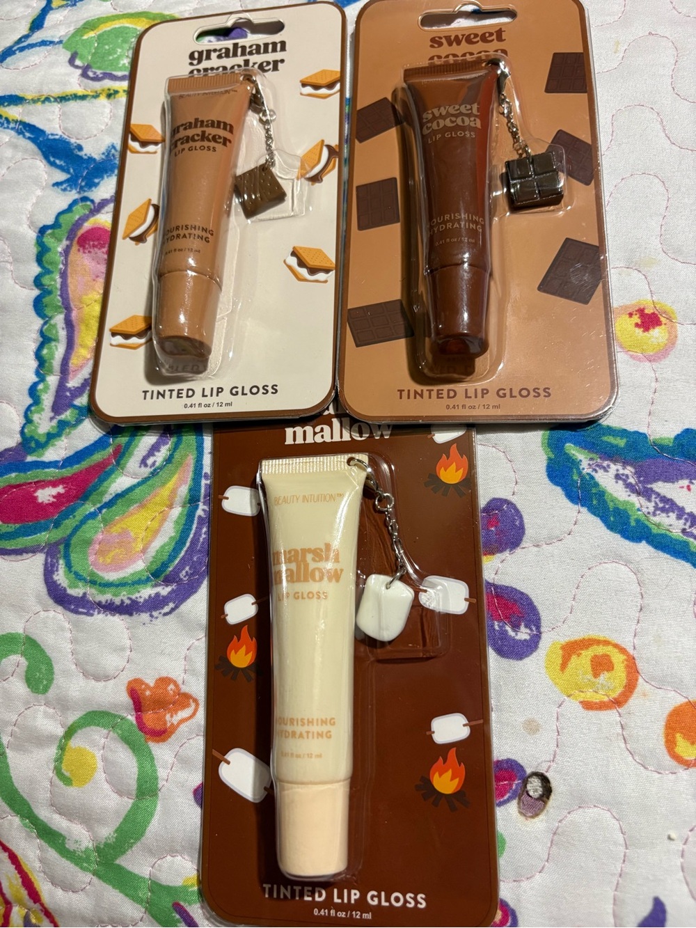 Marshmallow Tinted Lip Gloss - Cream by